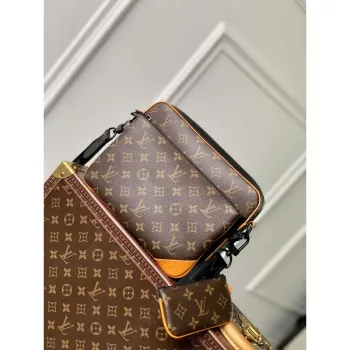 LV M46694 Louis Vuitton Trio Messenger Radiant Sun