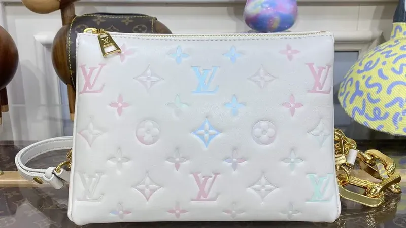 LV M22993 Louis Vuitton Coussin BB Handbag — Quartz & Multicolor Elegance