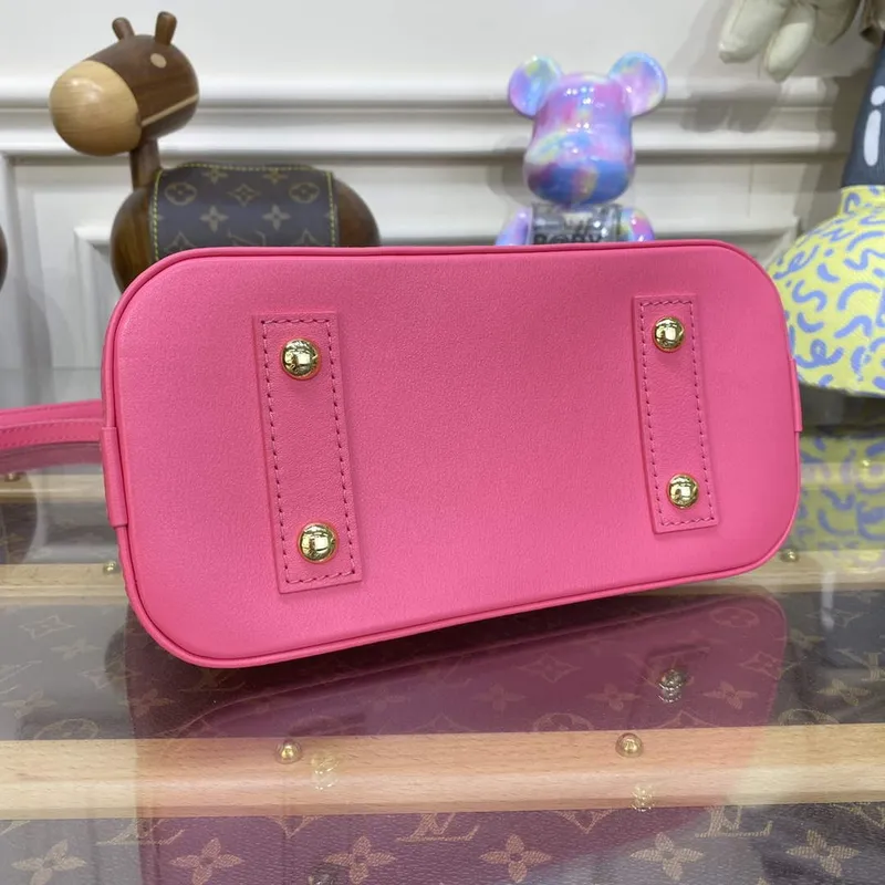 LV M22878 Louis Vuitton Alma BB Handbag Pink