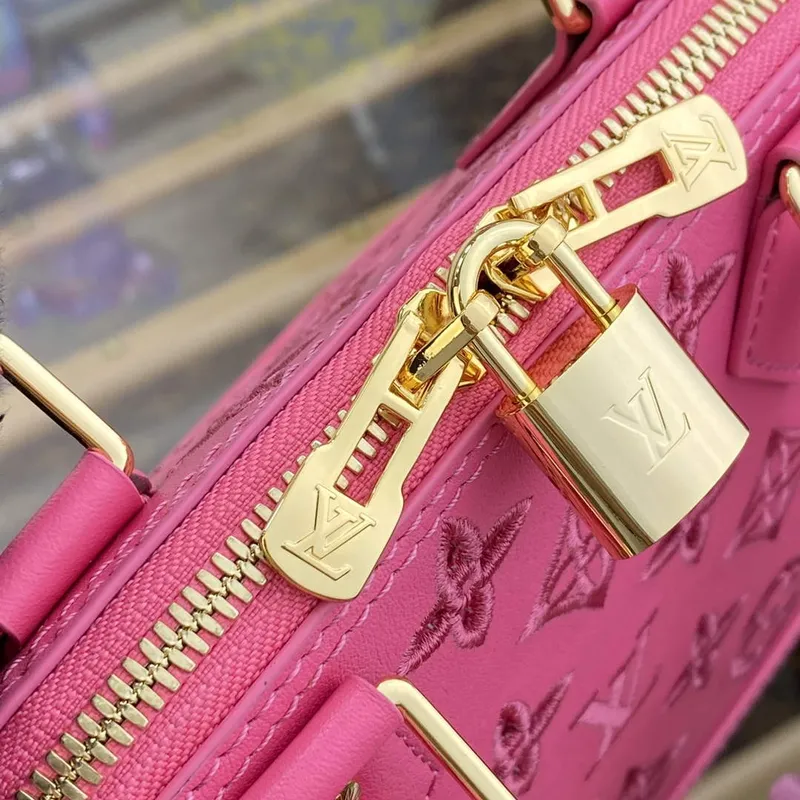 LV M22878 Louis Vuitton Alma BB Handbag Pink