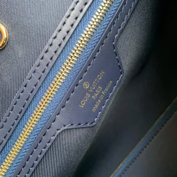 LV M22921 Louis Vuitton Neverfull MM Tote Bag Blue