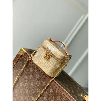 LV M22920 Louis Vuitton Micro Vanity Miniature Bag Beige