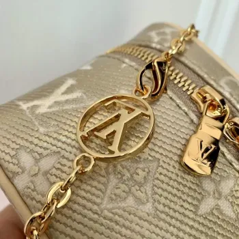 LV M22920 Louis Vuitton Micro Vanity Miniature Bag Beige