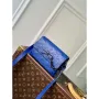 LV M82571 Louis Vuitton Steamer Wearable Wallet Racing Blue