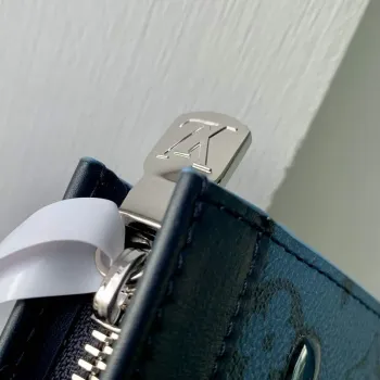 LV M22763 Louis Vuitton Pochette Voyage MM Bag Abyss Blue