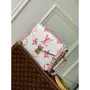 LV M23055 Louis Vuitton Pochette Métis MM Handbag Pink