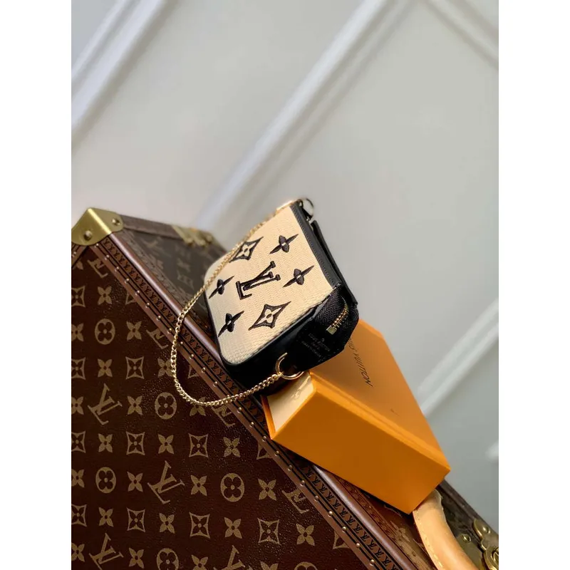 LV M82472 Louis Vuitton Mini Pochette Accessoires Black