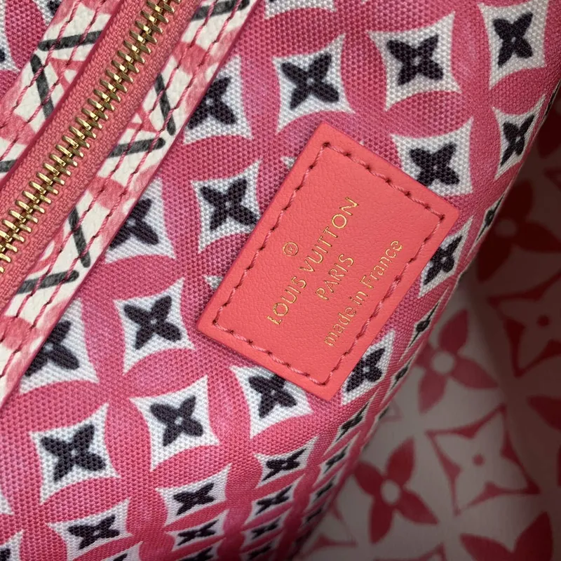 LV M22980 Louis Vuitton Neverfull MM Tote Bag Pink