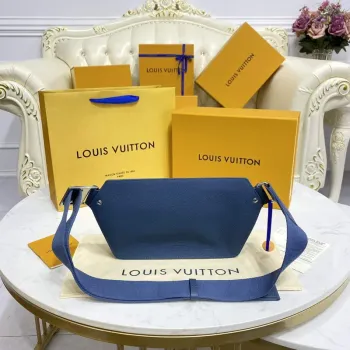 LV M57081 Louis Vuitton Takeoff Slingbag Navy blue