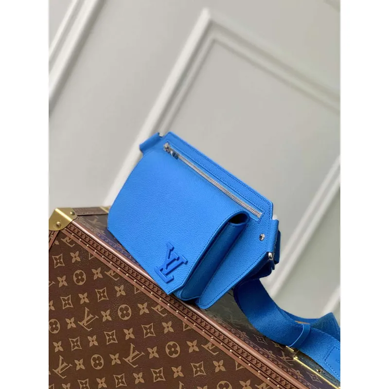 LV M22665 Louis Vuitton Takeoff Slingbag Bright Blue
