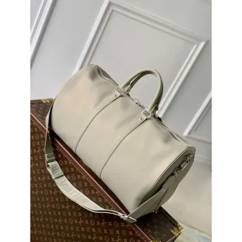 LV M22609 Louis Vuitton Keepall Bandoulière 50 Bag Sage