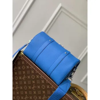 LV M22486 Louis Vuitton City Keepall Travel Bag Bright Blue