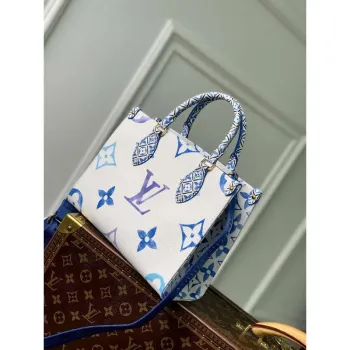 LV M22976 Louis Vuitton OnTheGo PM Handbag Blue