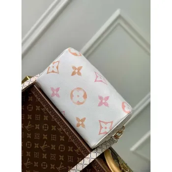 LV M22987 Louis Vuitton Speedy Bandoulière 25 Handbag Beige