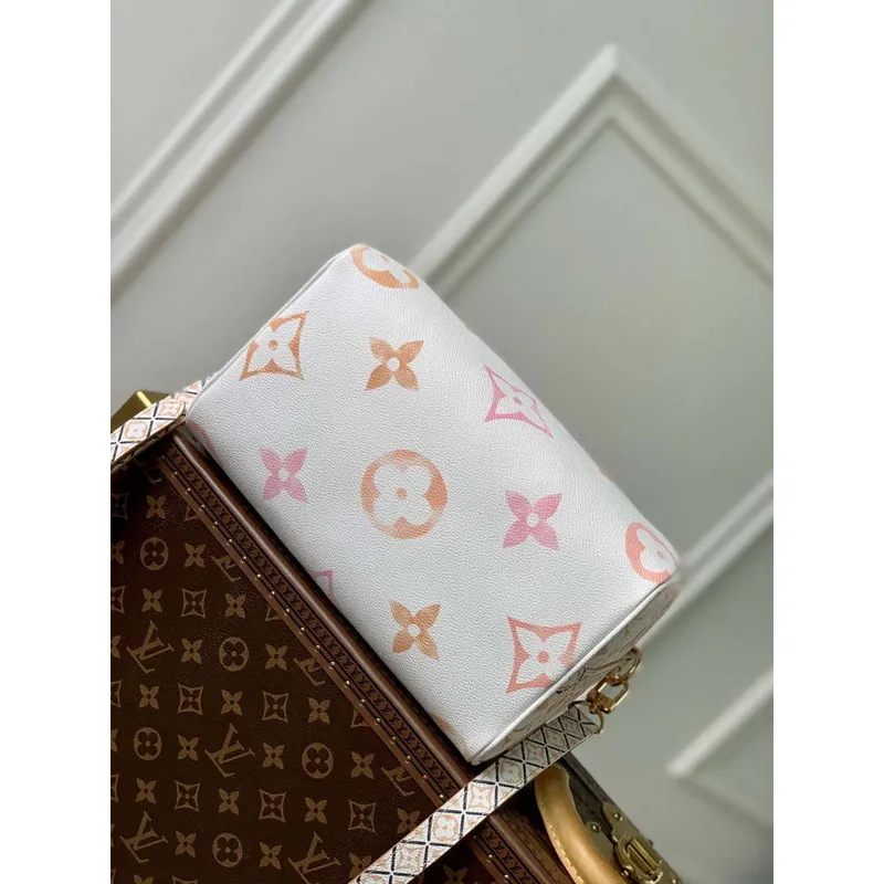 LV M22987 Louis Vuitton Speedy Bandoulière 25 Handbag Beige