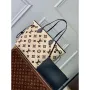 LV M22838 Louis Vuitton Neverfull MM Tote Bag Black