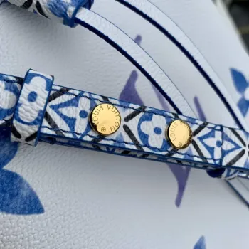 LV M22986 Louis Vuitton Néonoé BB Bucket Bag Bule