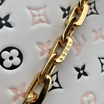 LV M22954 Louis Vuitton Coussin BB Handbag Beige