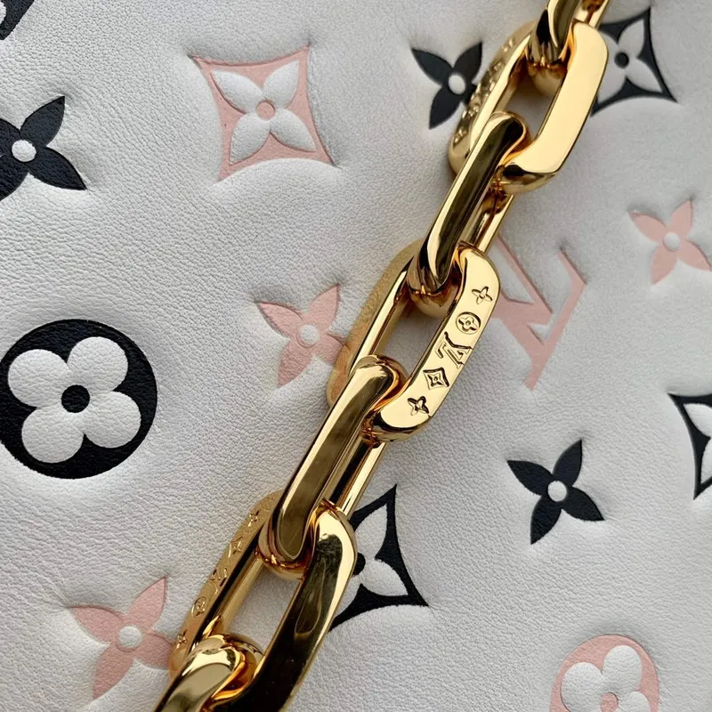 LV M22954 Louis Vuitton Coussin BB Handbag Beige