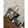 LV M21733 Louis Vuitton LV x YK Neverfull MM Bag Black