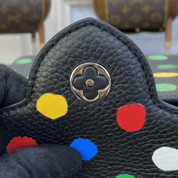 LV M21663 Louis Vuitton LV x YK Capucines Mini Bag Black