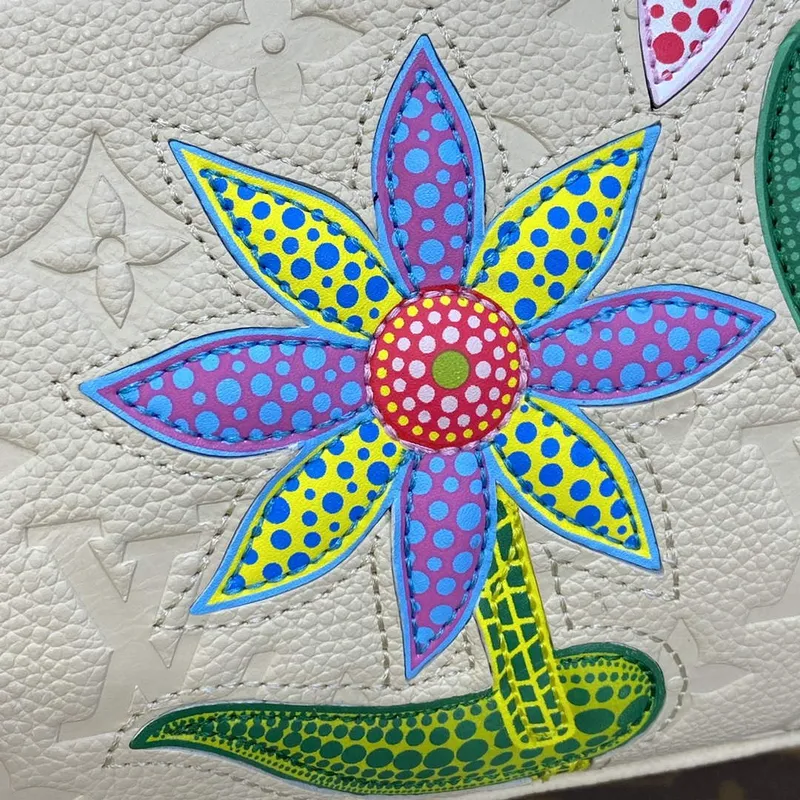 LV M46415 Louis Vuitton LV x YK Speedy Bandoulière 25 Bag White