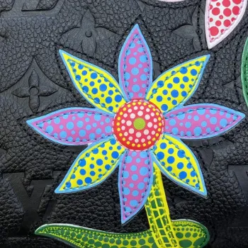 LV M46415 Louis Vuitton LV x YK Speedy Bandoulière 25 Bag Black