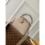 LV N80741 Louis Vuitton Capucines Mini Handbag Light coffee