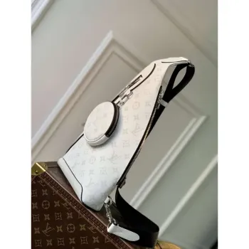 LV M30936 Louis Vuitton Duo Sling Bag White