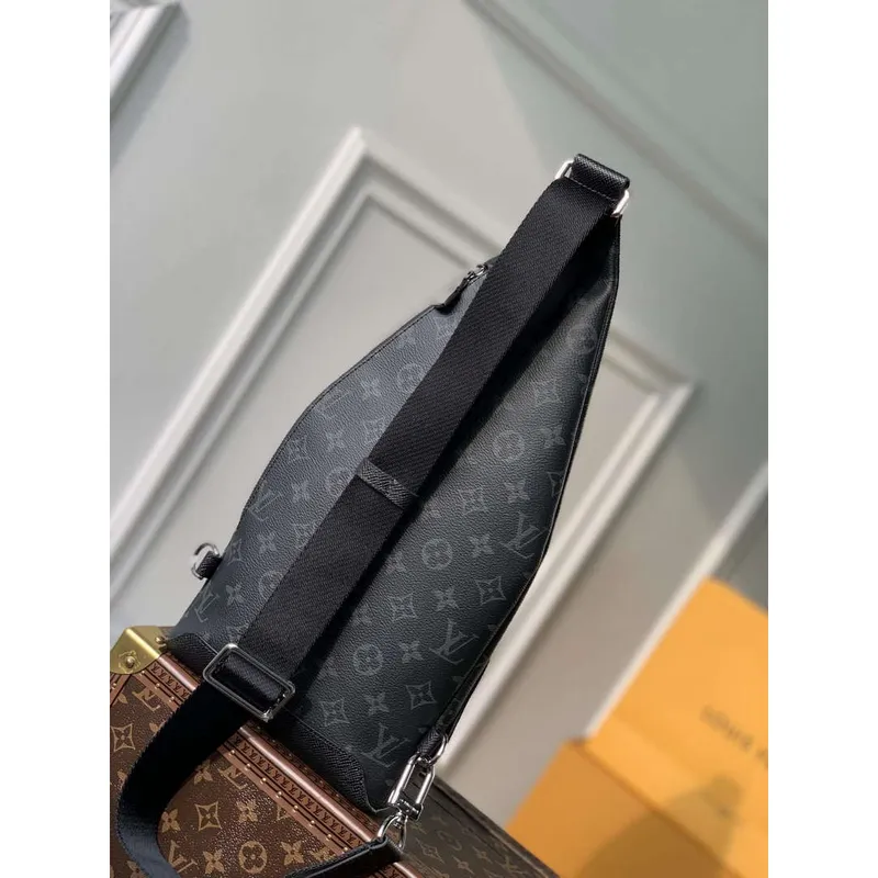 LV M30936 Louis Vuitton Duo Sling Bag Black