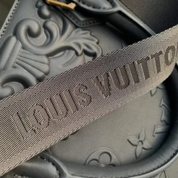 LV M21841 Louis Vuitton Sac Plat Tote Bag Dark Shadow Grey