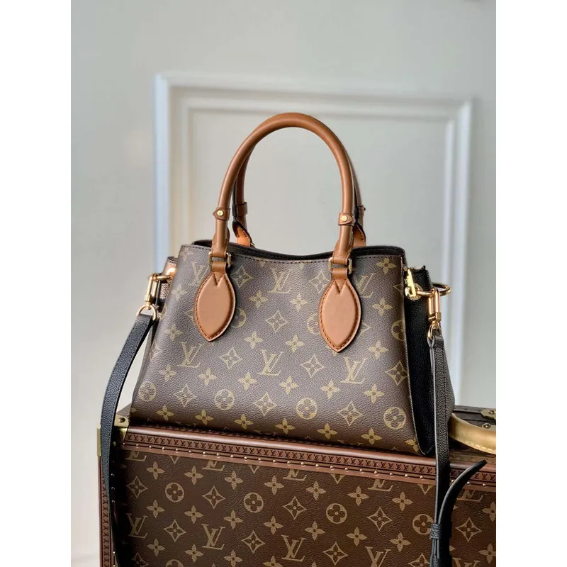 LV M46495 Louis Vuitton Opéra BB Tote Bag Black
