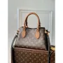 LV M46495 Louis Vuitton Opéra BB Tote Bag Black