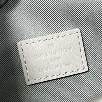 LV M81746 Louis Vuitton Steamer Wearable Wallet Gray leather