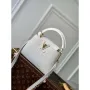 LV M22375 Louis Vuitton Capucines Mini Handbag White