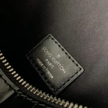 LV M21741 Louis Vuitton Side Trunk PM Bag Black Crocodile pattern