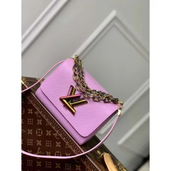 LV M22098 Louis Vuitton Twist PM Epi Leather Lilas Provence Violet