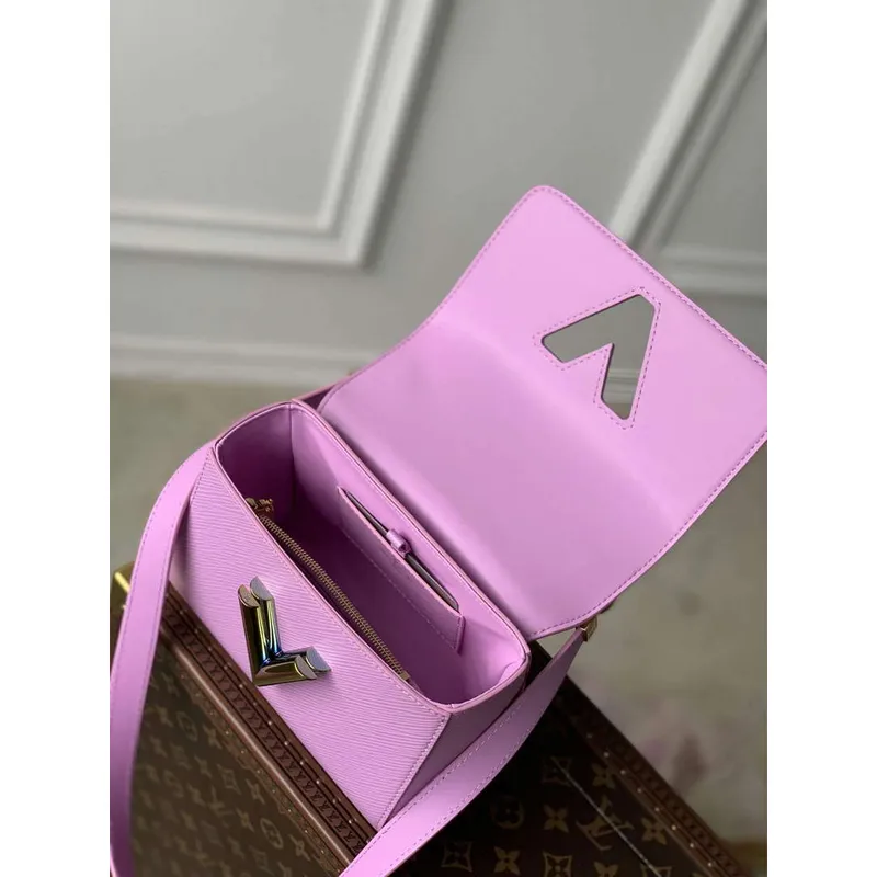 LV M22098 Louis Vuitton Twist PM Epi Leather Lilas Provence Violet