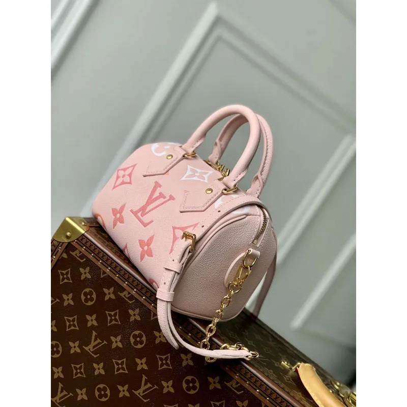LV M46518 Louis Vuitton Speedy Bandoulière 20 Gradient Pink