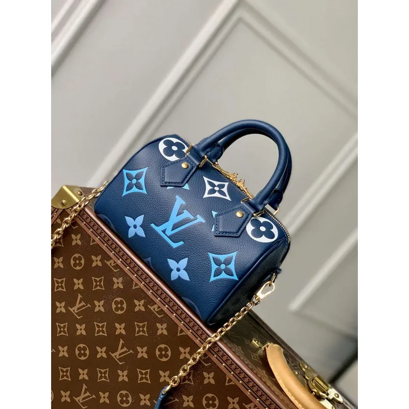 LV M46517 Louis Vuitton Speedy Bandoulière 20 Gradient Blue