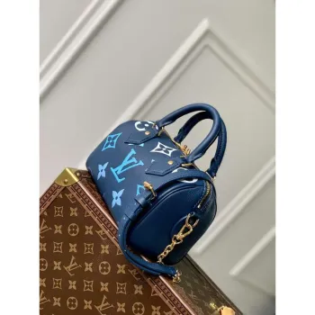 LV M46517 Louis Vuitton Speedy Bandoulière 20 Gradient Blue