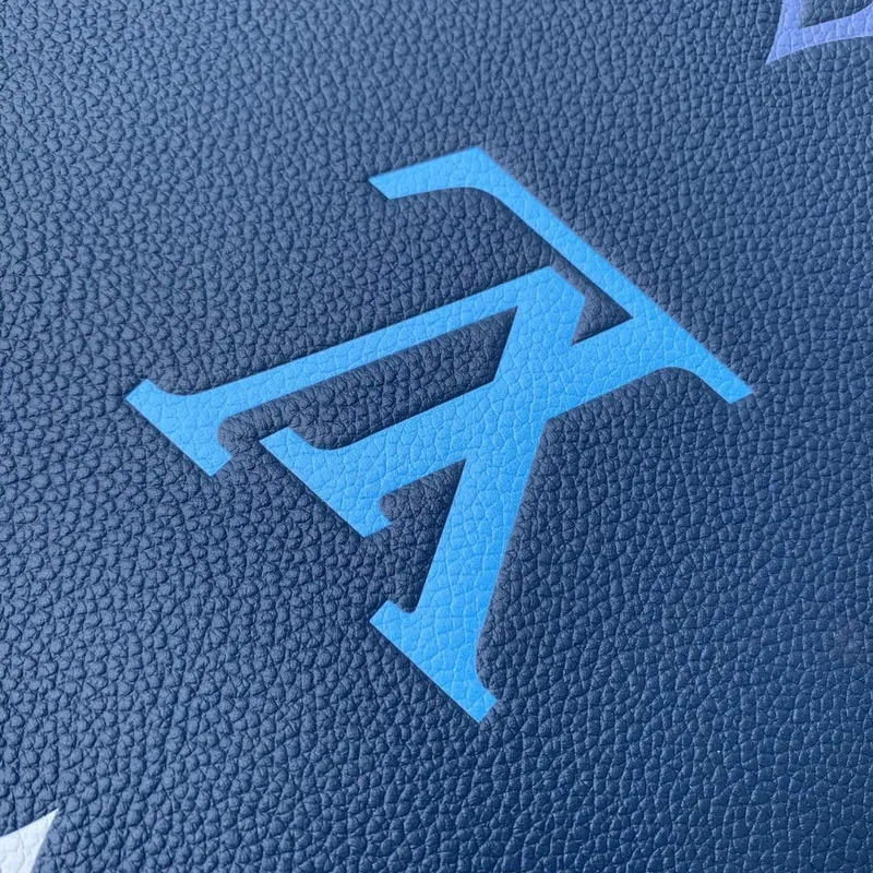 LV M46514 Louis Vuitton Neverfull MM Bag Gradient Blue