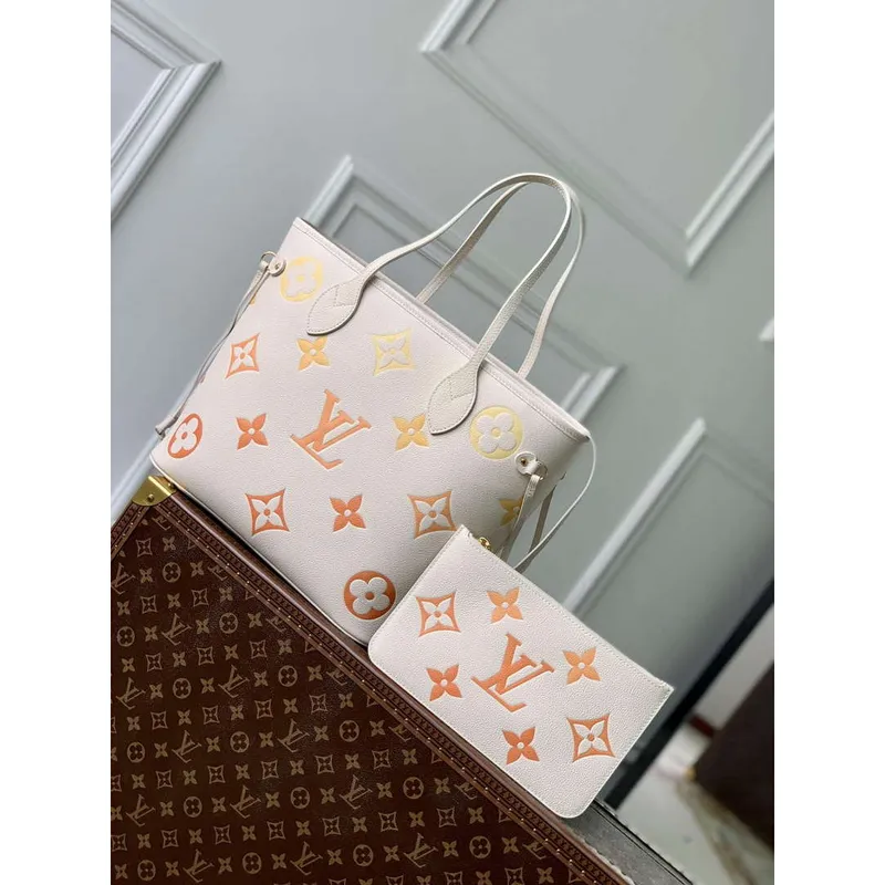LV M46516 Louis Vuitton Neverfull MM Bag