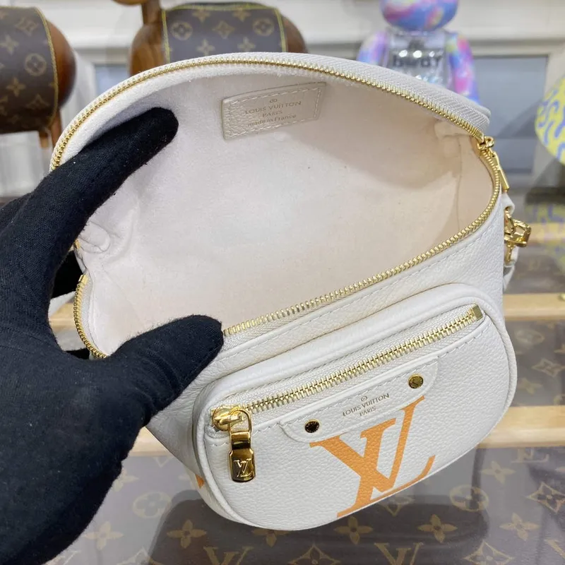 LV M82208 Louis Vuitton Mini Bumbag Beige Clair