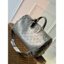 LV M21845 Louis Vuitton Keepall Bandoulière 50 Bag Dark Shadow Grey