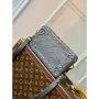 LV M82035 Louis Vuitton Soft Trunk Wearable Wallet Dark Shadow Grey