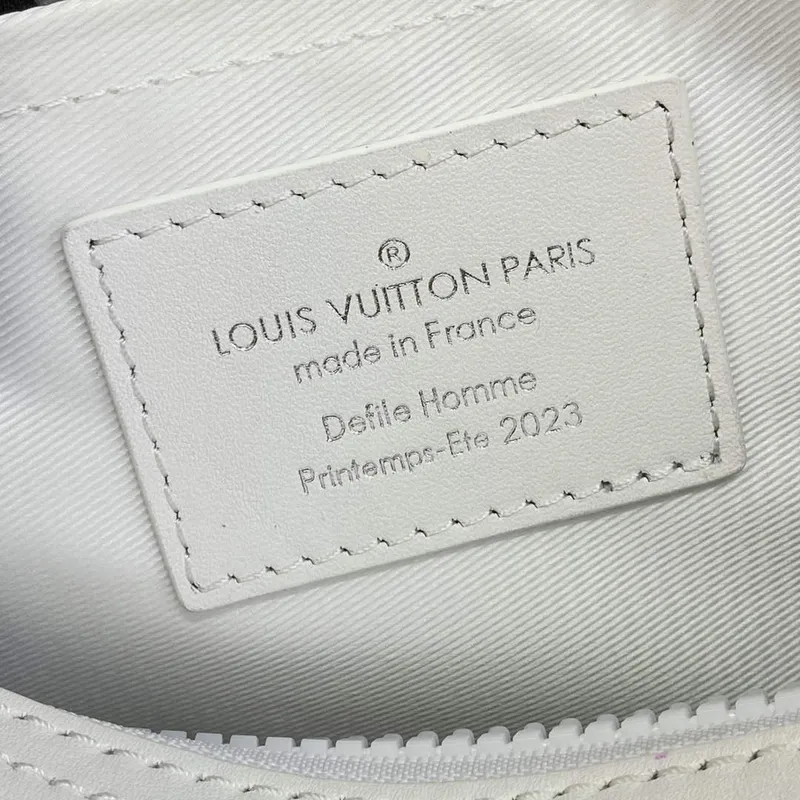 LV M21835 Louis Vuitton City Keepall Bag Optic White