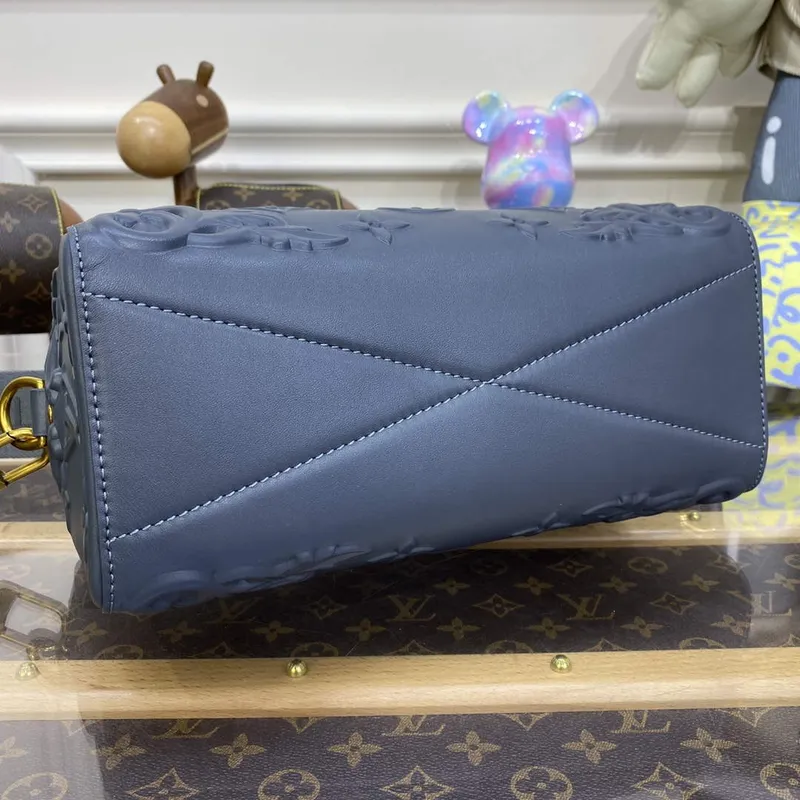 LV M21835 Louis Vuitton City Keepall Bag Dark Shadow Grey