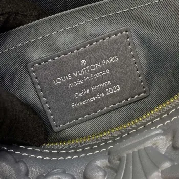 LV M21835 Louis Vuitton City Keepall Bag Dark Shadow Grey