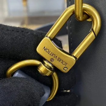 LV M21833 Louis Vuitton Handle Soft Trunk Bag Dark Shadow Grey